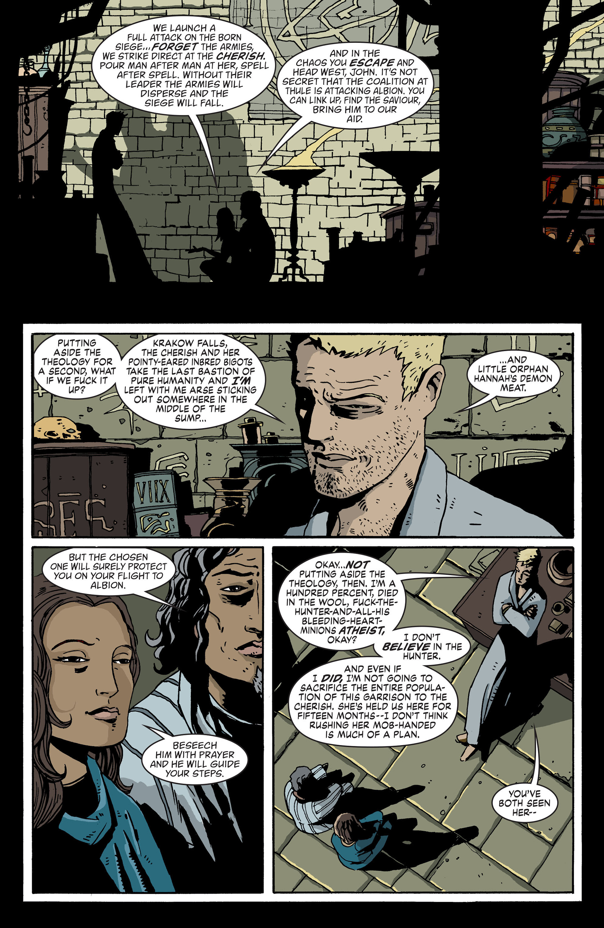 Read online Books of Magick: Life During Wartime comic -  Issue #2 - 12