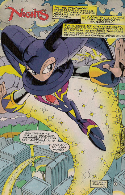 Read online NiGHTS into Dreams... comic -  Issue #4 - 7