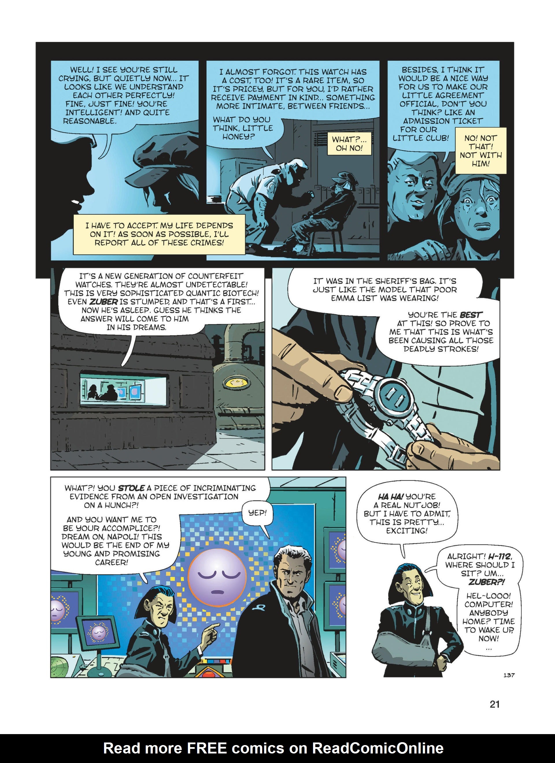 Read online Karma City comic -  Issue #6 - 23