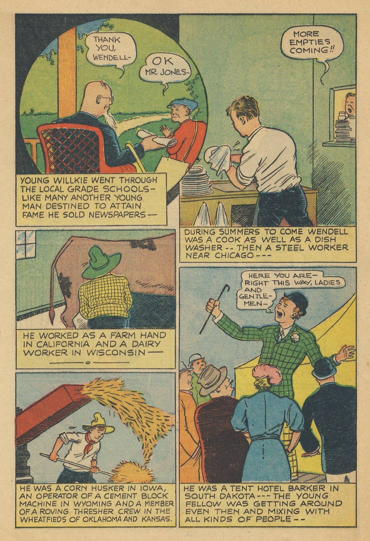 Read online Super-Magician Comics comic -  Issue #27 - 36