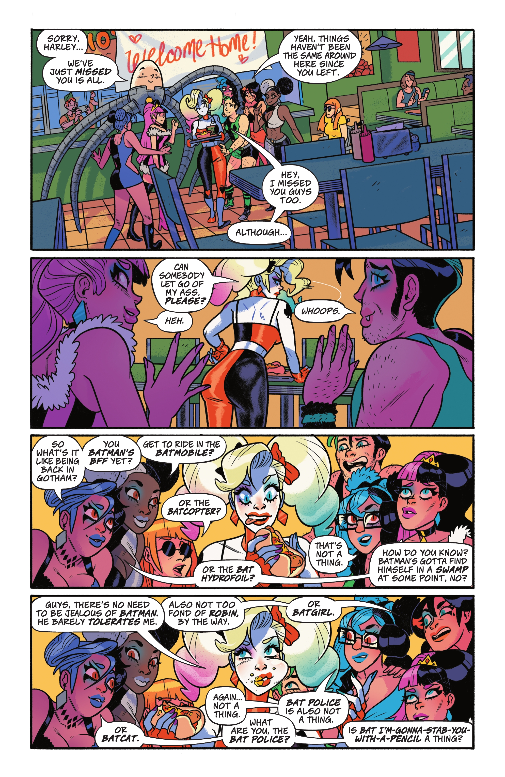 Read online Multiversity: Harley Screws Up The DCU comic -  Issue #1 - 3