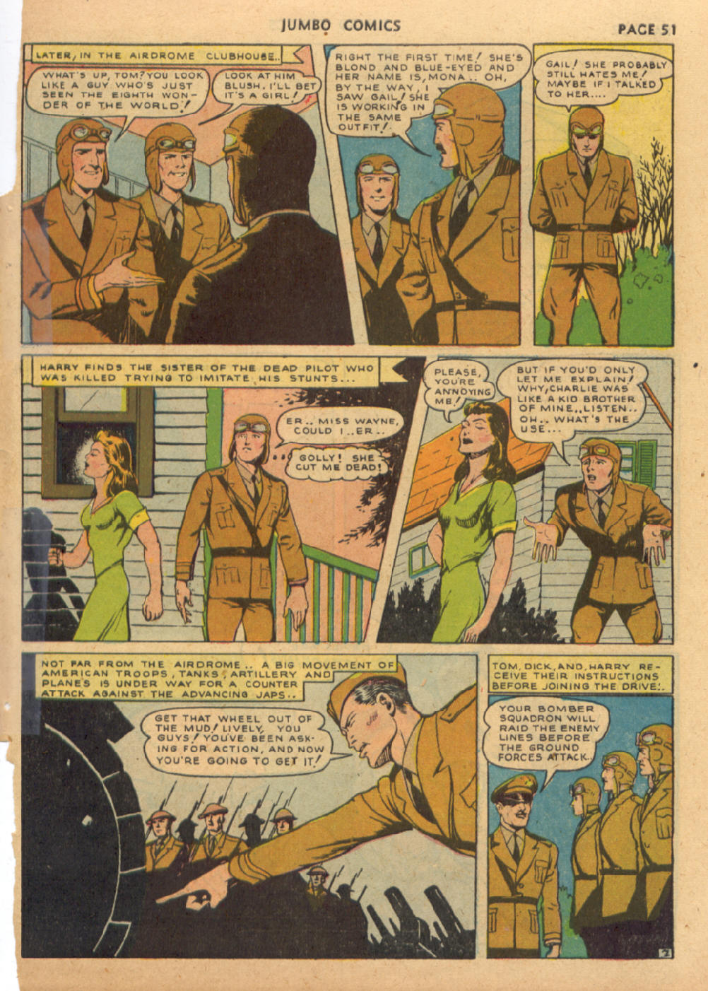 Read online Jumbo Comics comic -  Issue #45 - 53