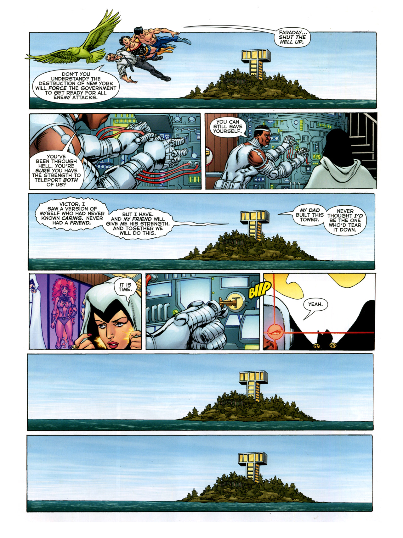Read online New Teen Titans: Games comic -  Issue # TPB - 124