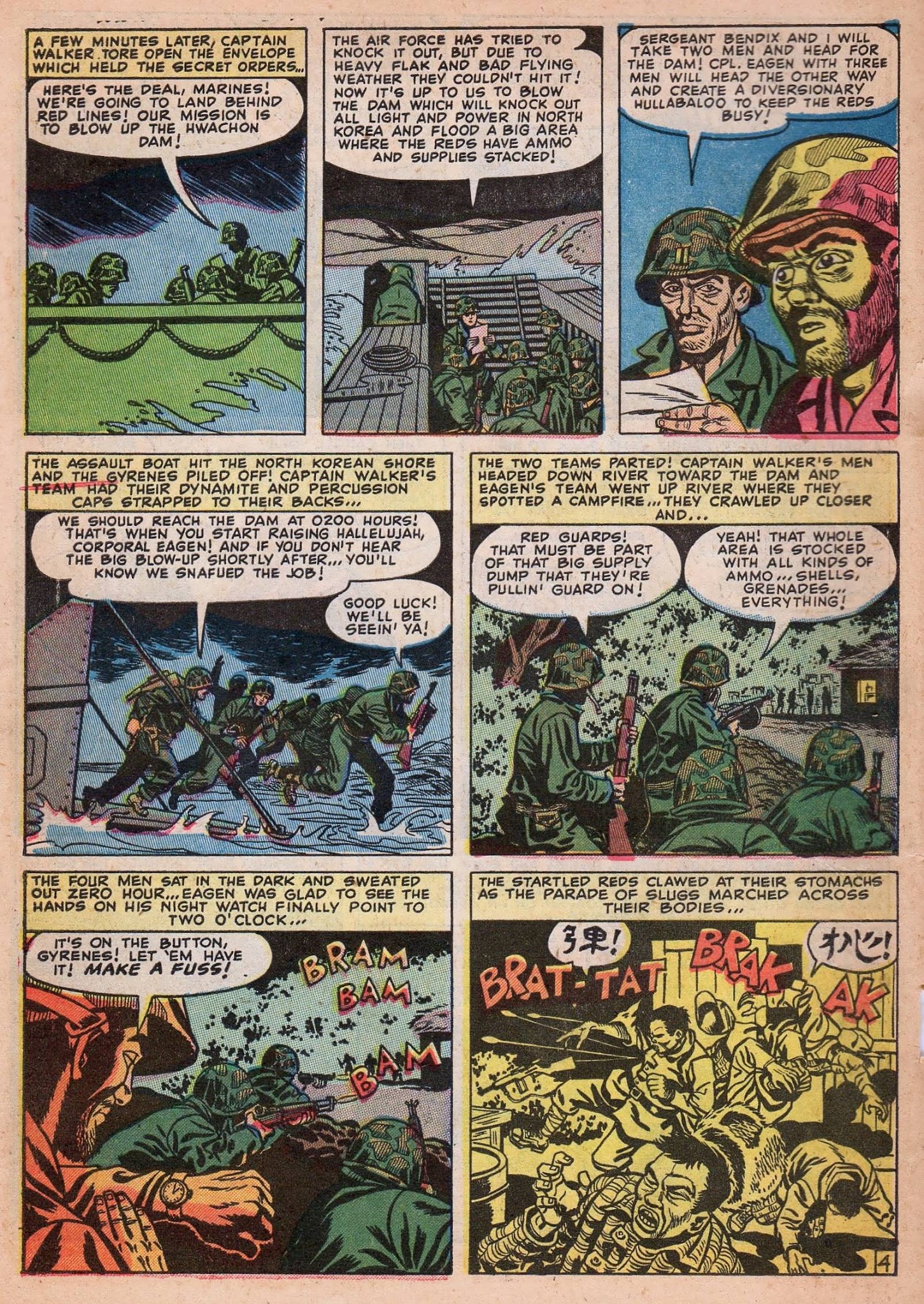 Read online War Action comic -  Issue #6 - 6