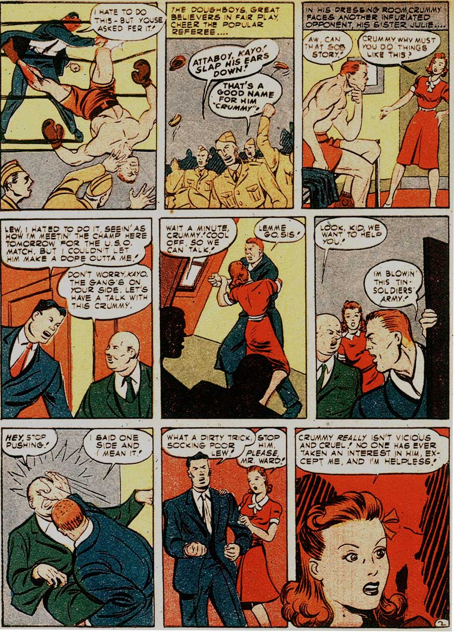 Read online Pep Comics comic -  Issue #22 - 56