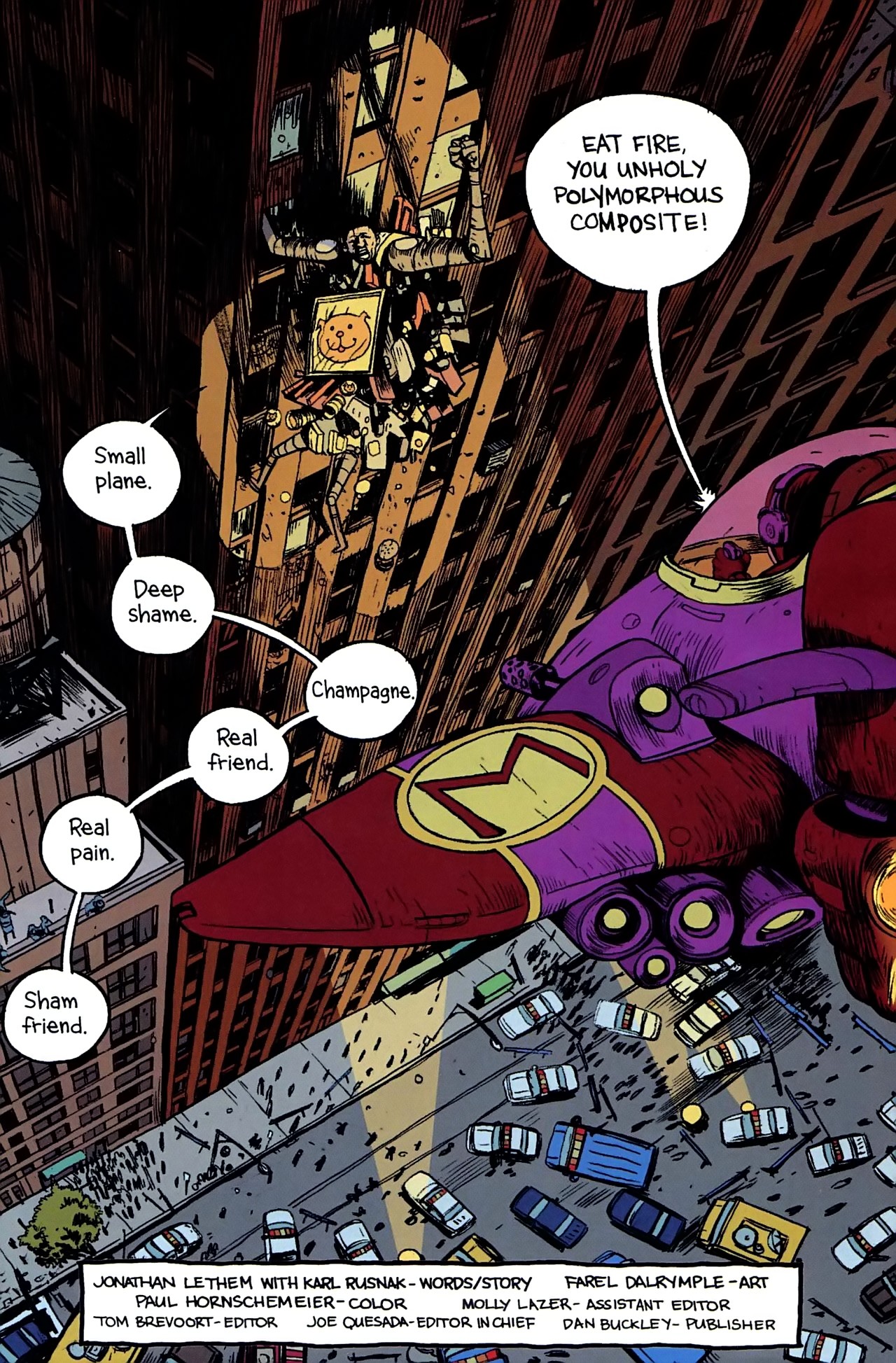 Read online Omega: The Unknown (2007) comic -  Issue #8 - 2