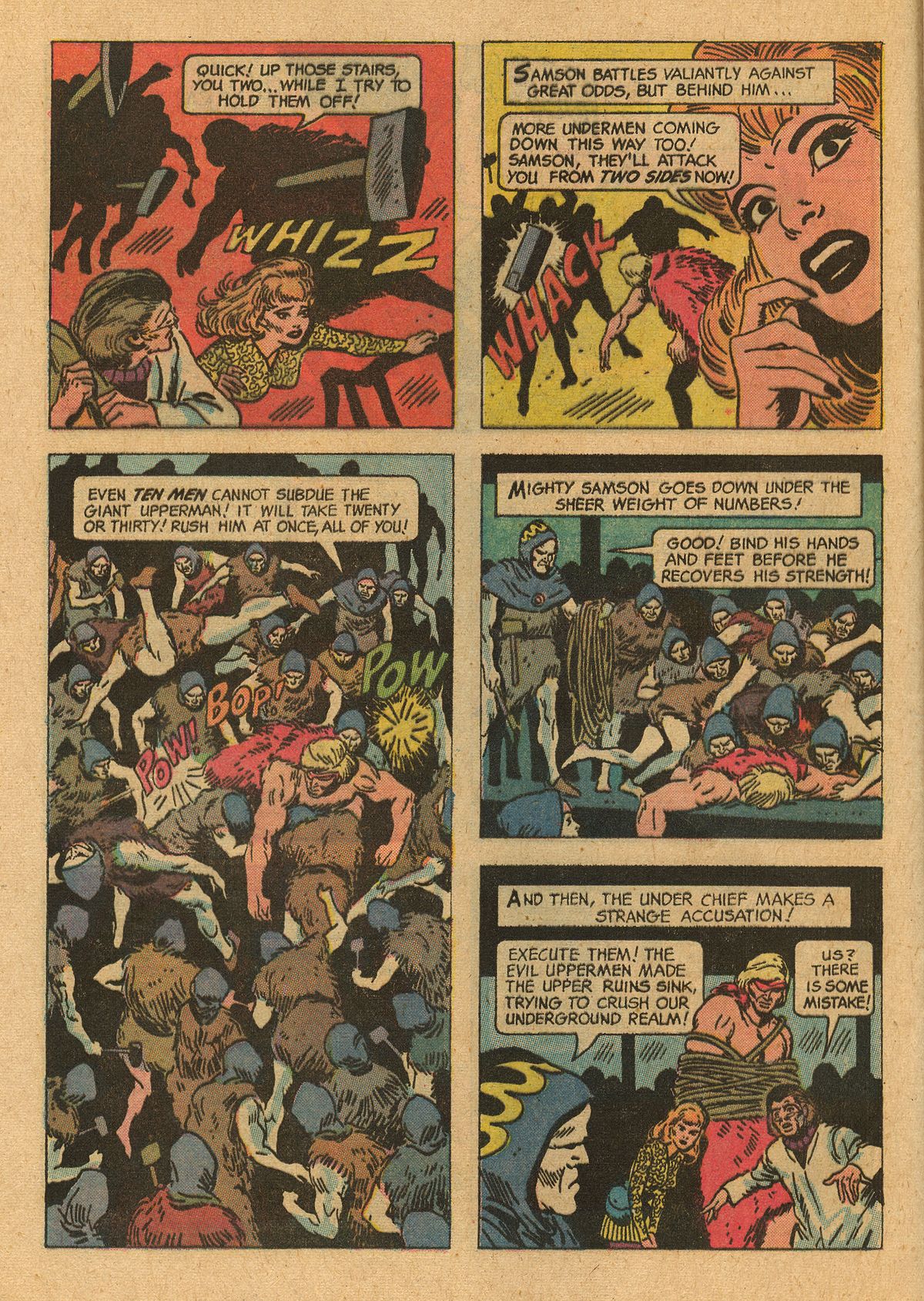 Read online Mighty Samson (1964) comic -  Issue #21 - 16