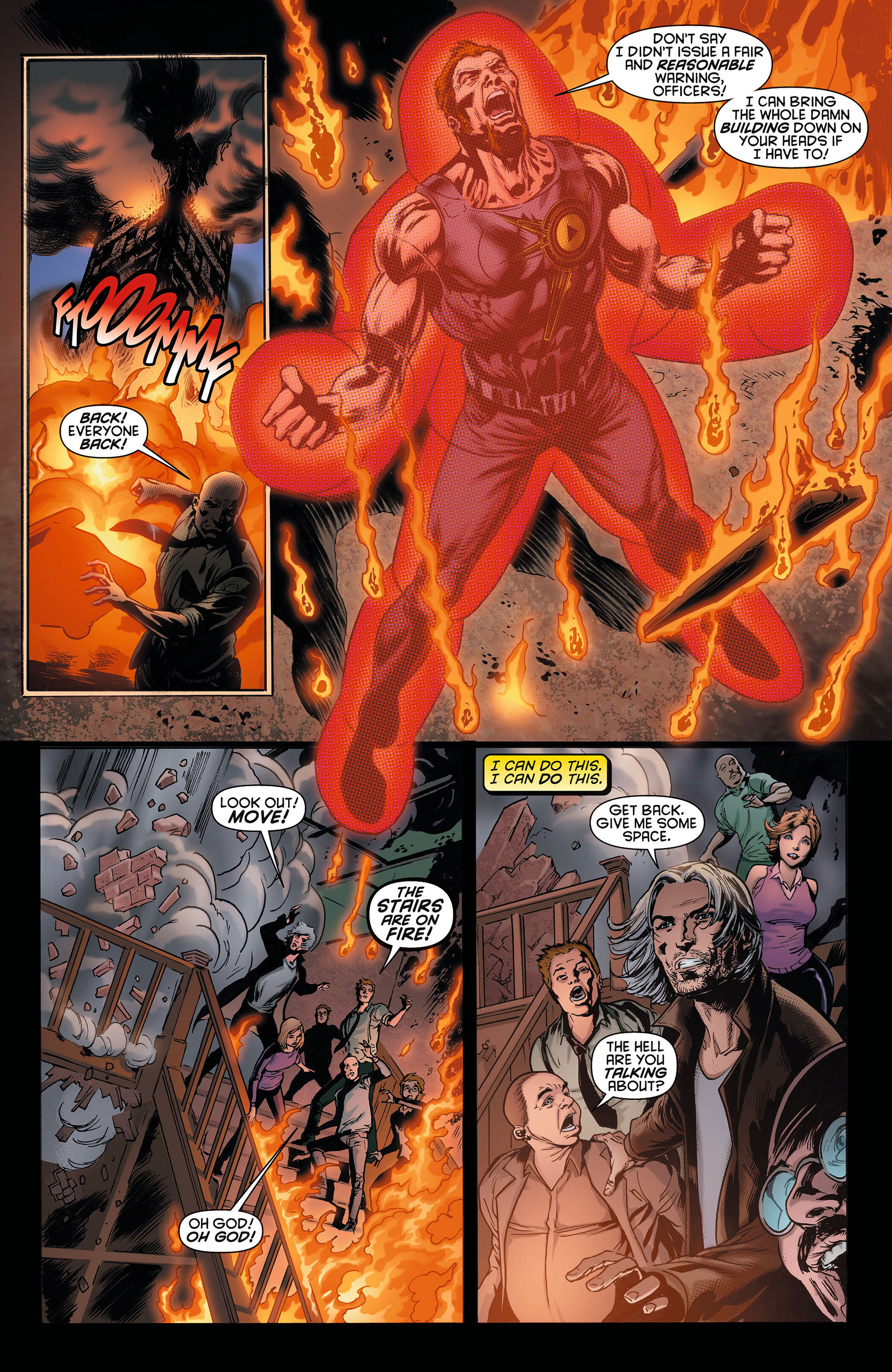 Read online Resurrection Man (2011) comic -  Issue #7 - 9