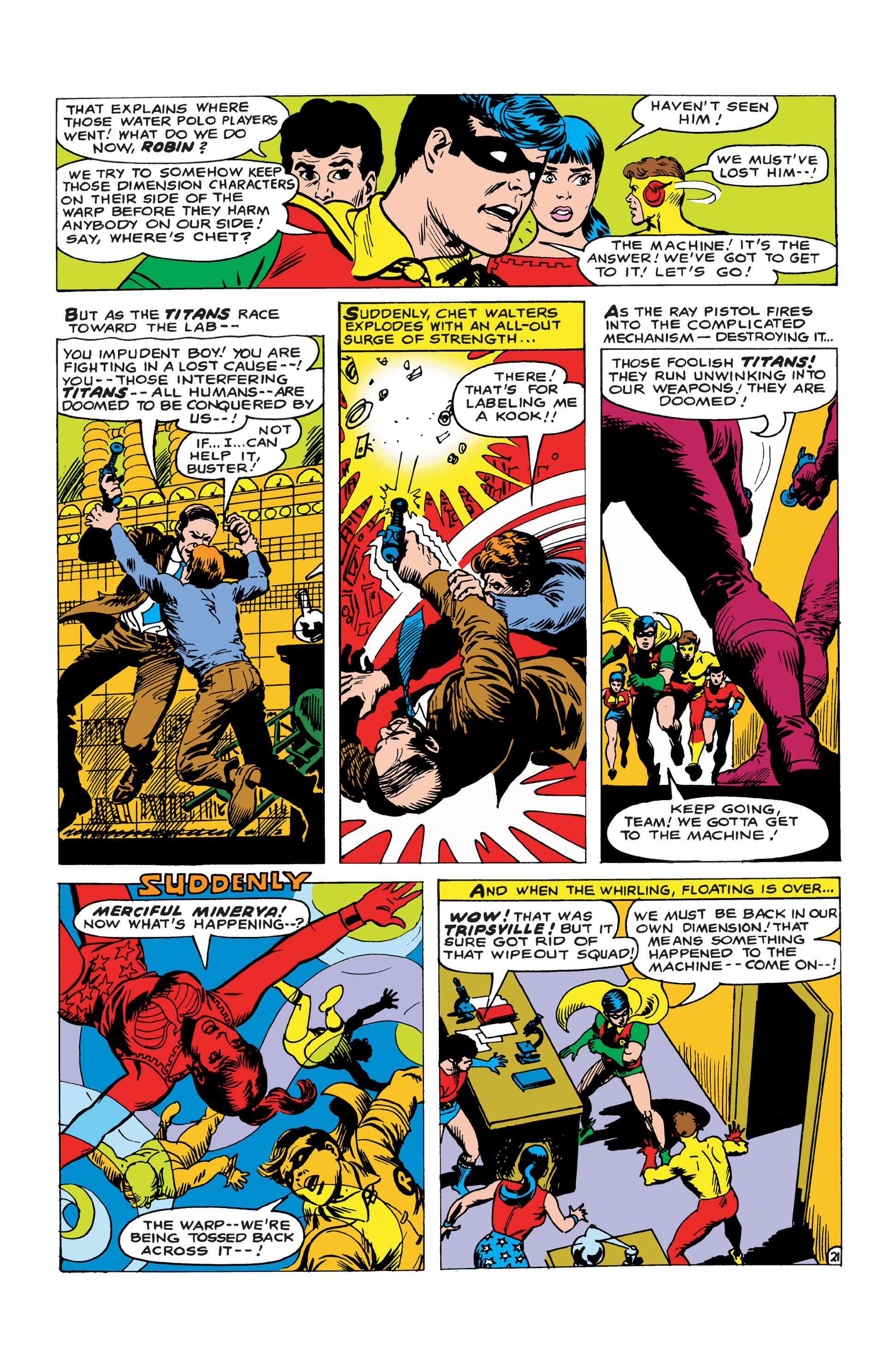 Read online Teen Titans (1966) comic -  Issue #16 - 22