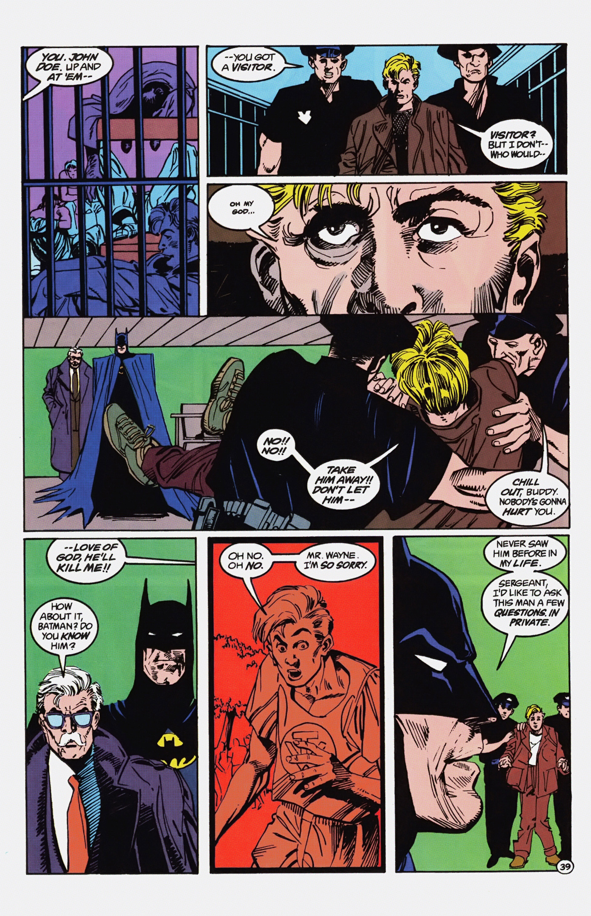 Read online Detective Comics (1937) comic -  Issue # _TPB Batman - Blind Justice (Part 1) - 44