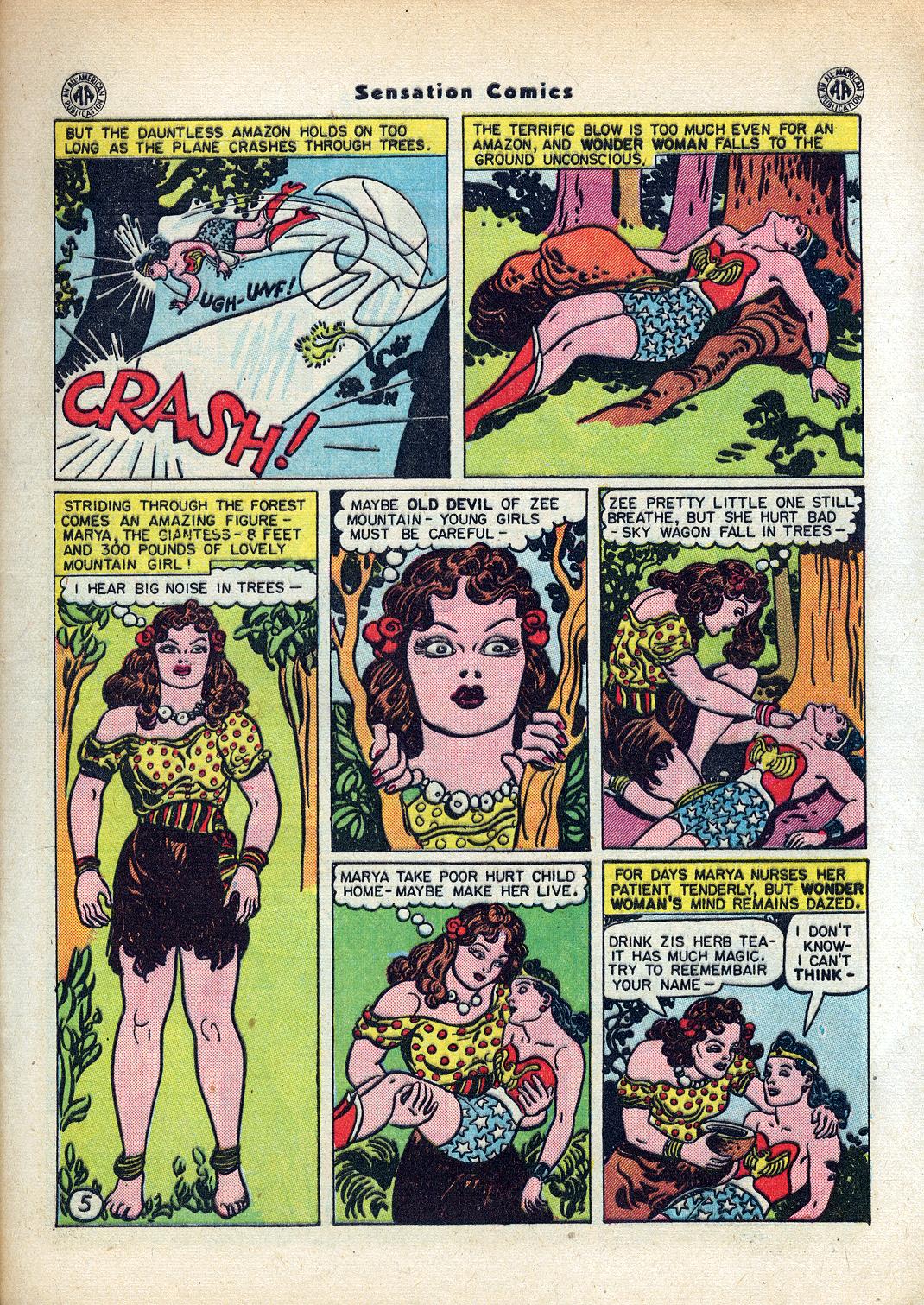 Read online Sensation (Mystery) Comics comic -  Issue #45 - 7