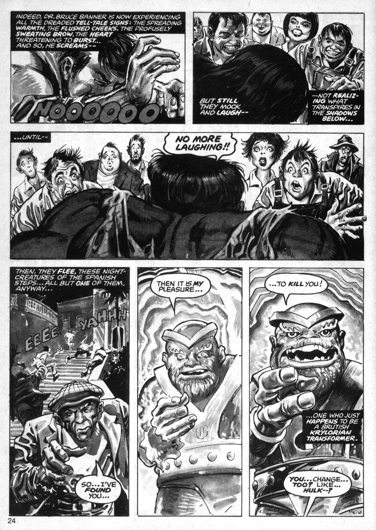 Read online The Rampaging Hulk comic -  Issue #1 - 23