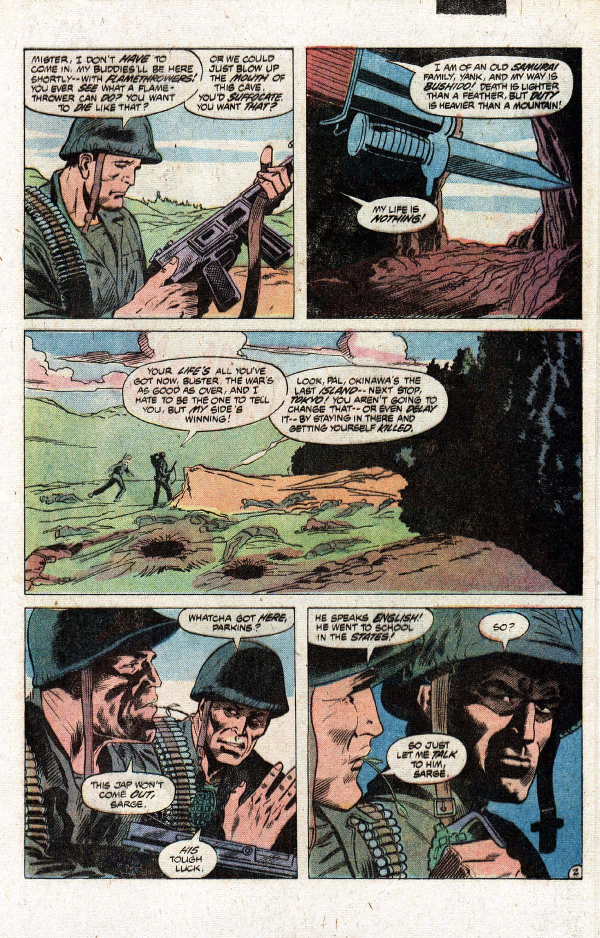 Read online Unknown Soldier (1977) comic -  Issue #256 - 25