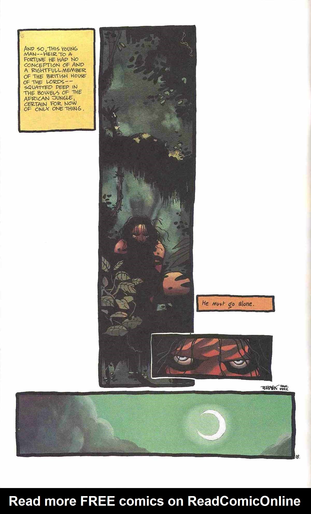 Read online Tarzan: Love, Lies and the Lost City comic -  Issue #1 - 49