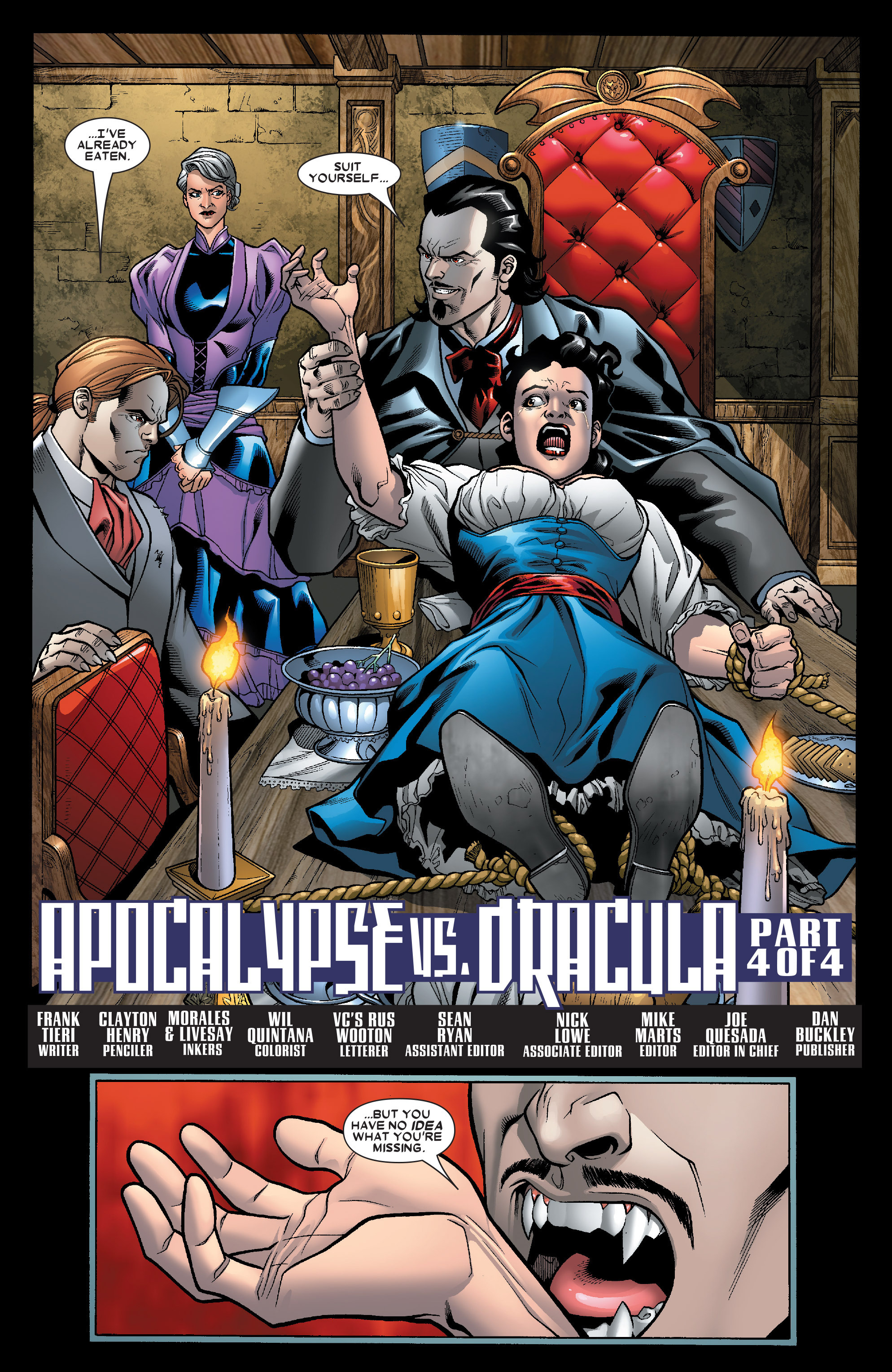 Read online X-Men: Apocalypse/Dracula comic -  Issue #4 - 4