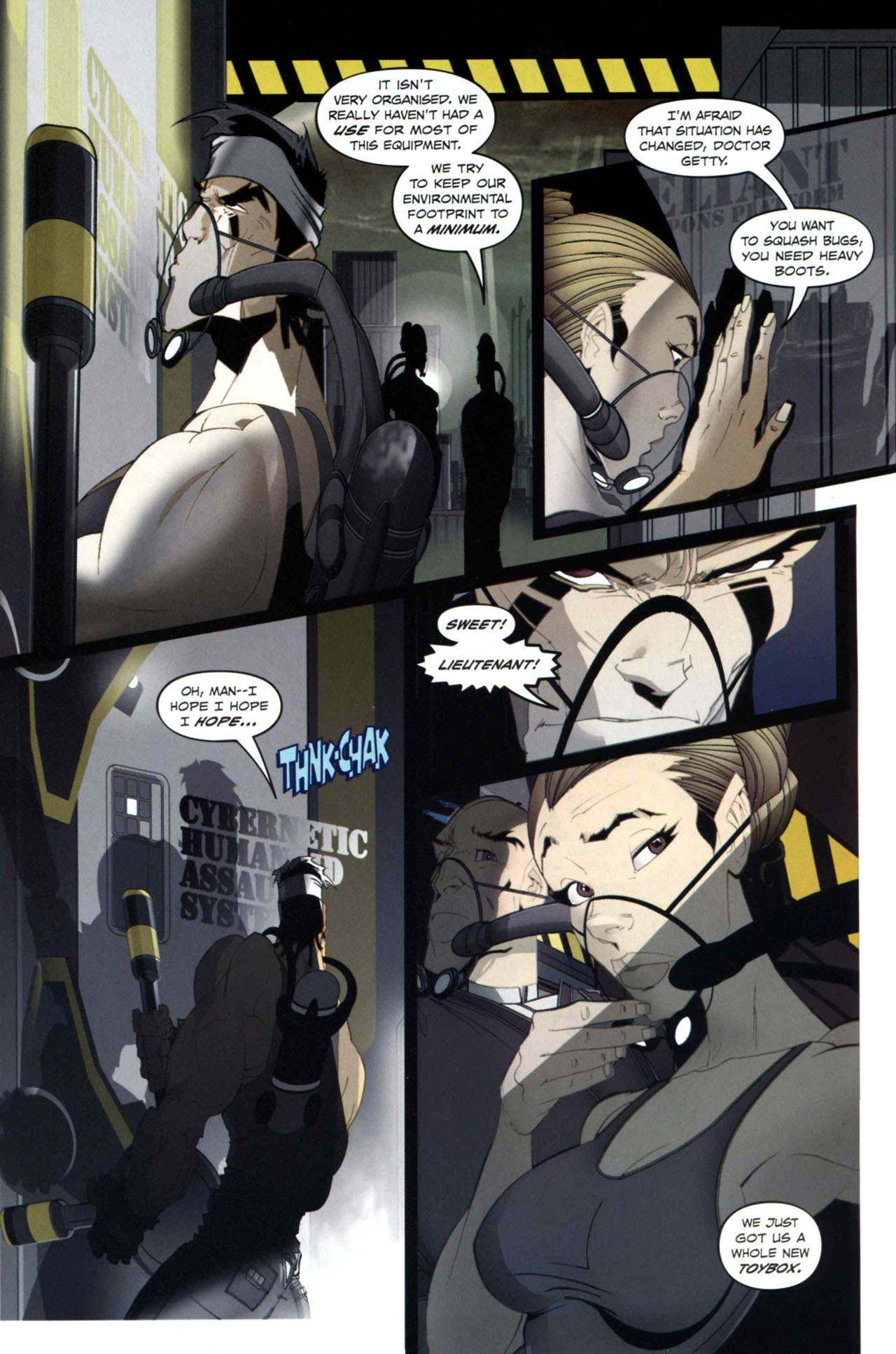 Read online Starship Troopers (2007) comic -  Issue #6 - 15