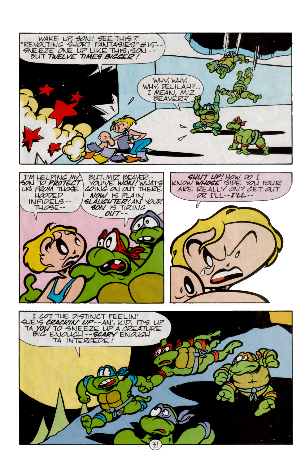 Read online Teenage Mutant Ninja Turtles Adventures (1989) comic -  Issue # _Special 8 - 32