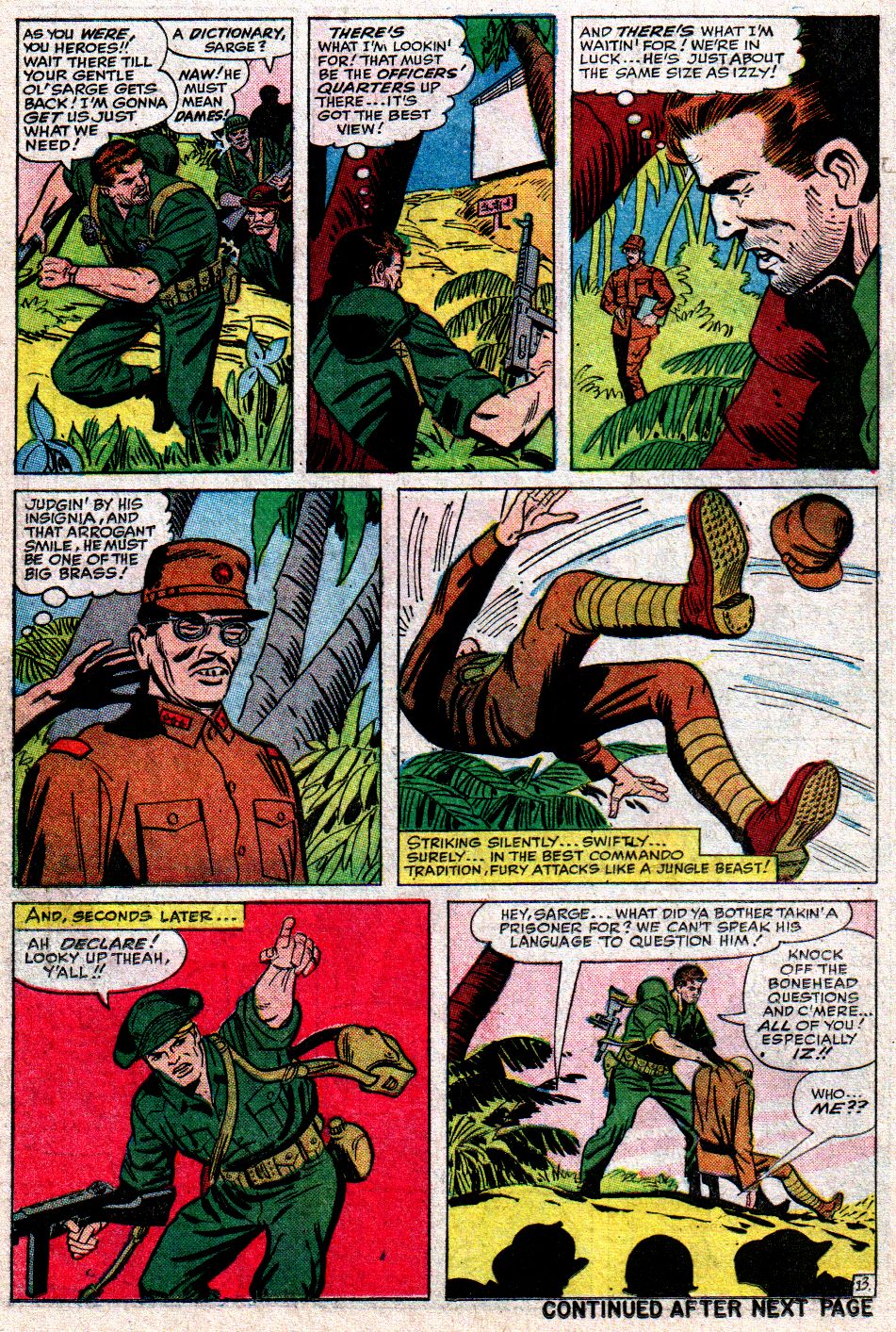 Read online Sgt. Fury comic -  Issue #10 - 18