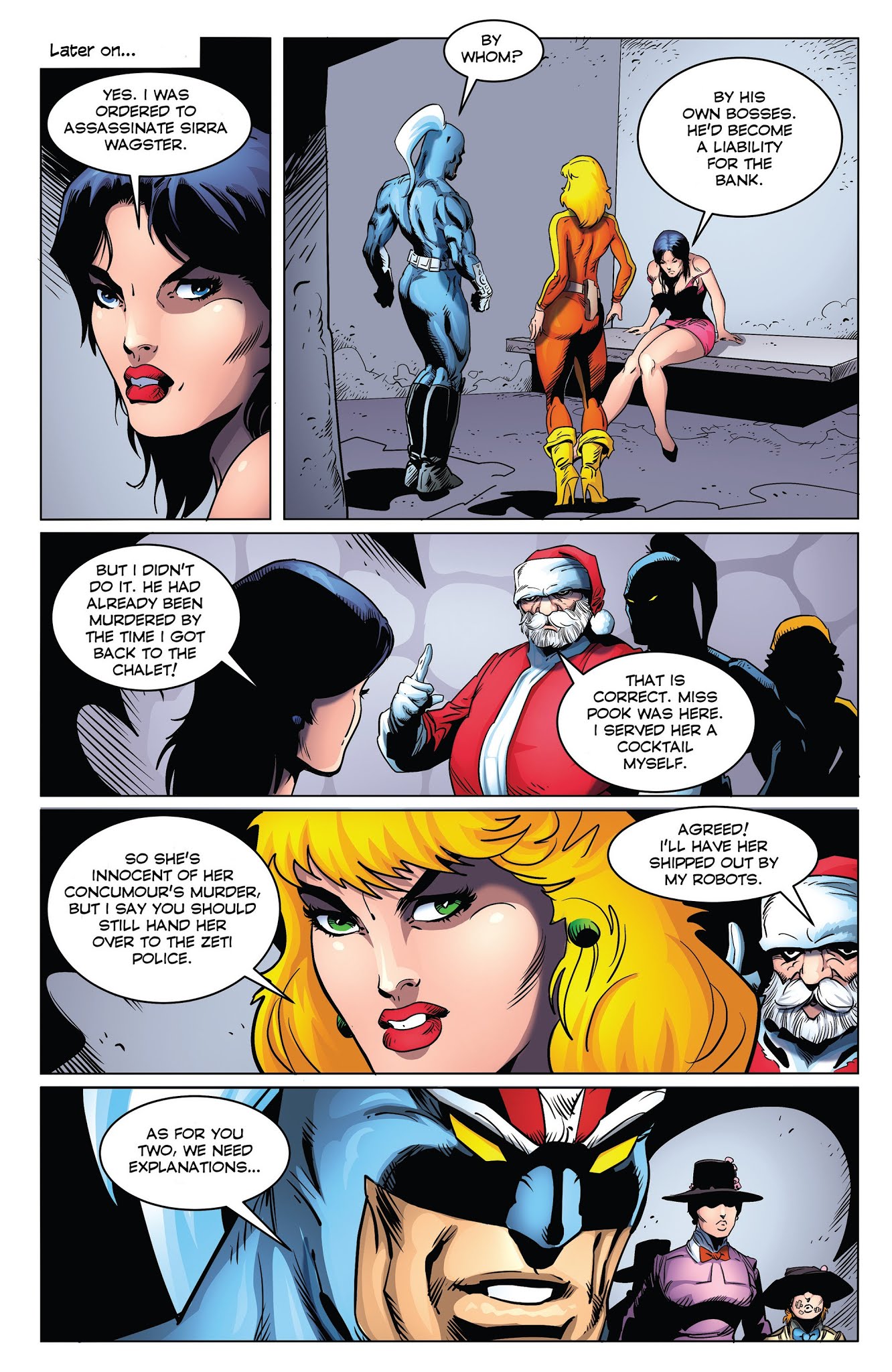 Read online Barbarella Holiday Special comic -  Issue # Full - 36