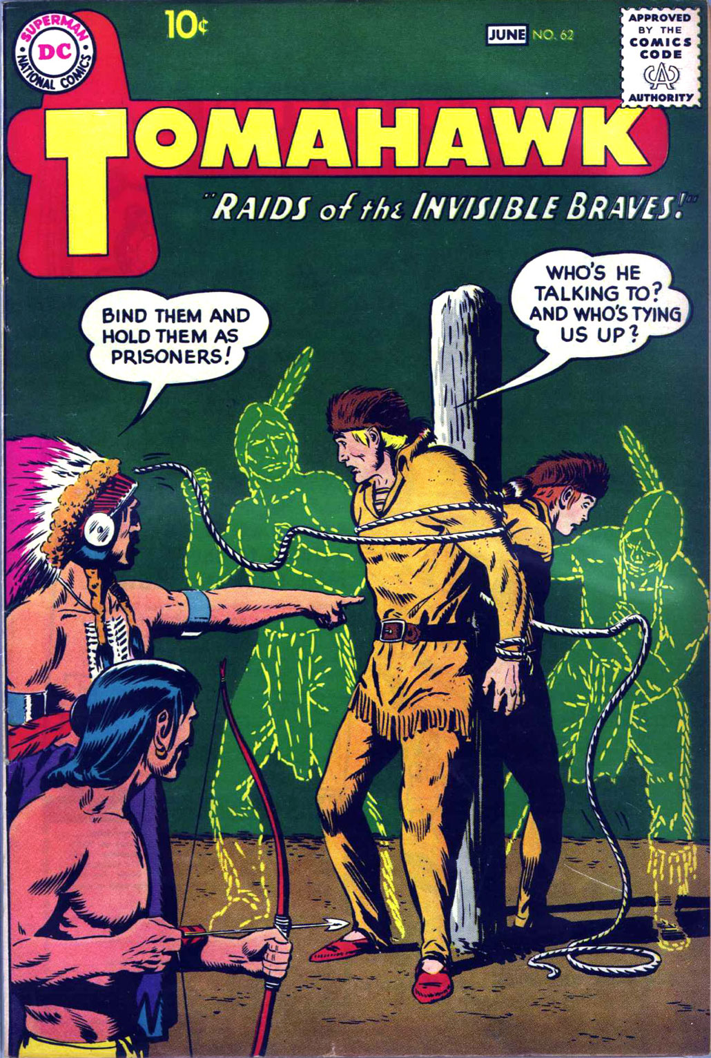 Read online Tomahawk comic -  Issue #62 - 1