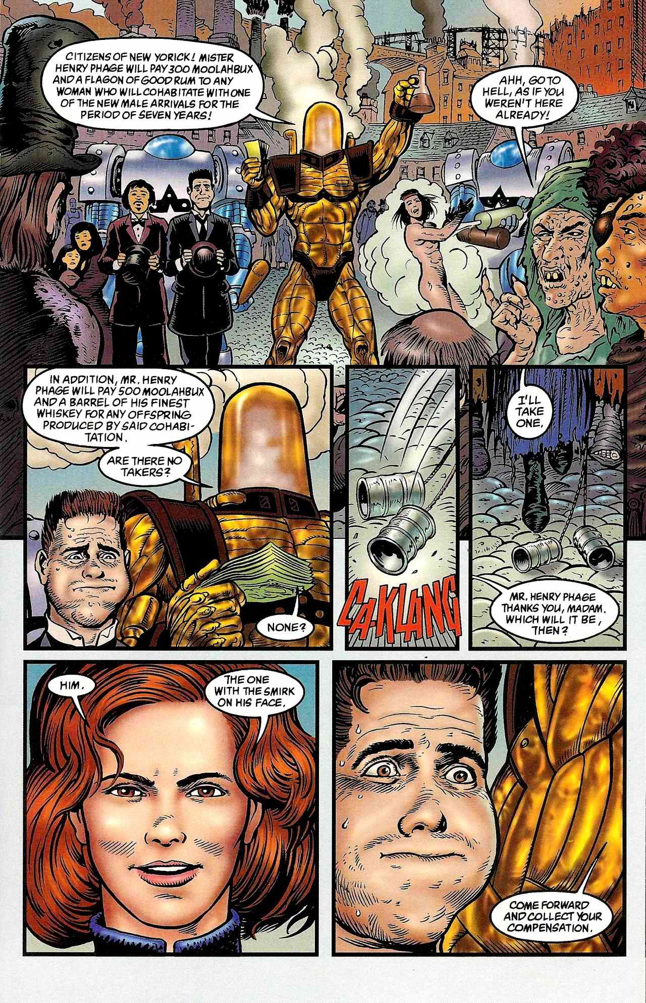 Read online Neil Gaiman's Teknophage comic -  Issue #1 - 18