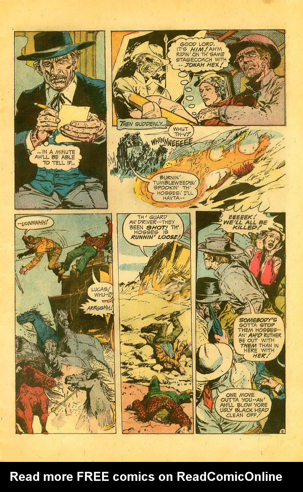Read online Weird Western Tales (1972) comic -  Issue #22 - 9