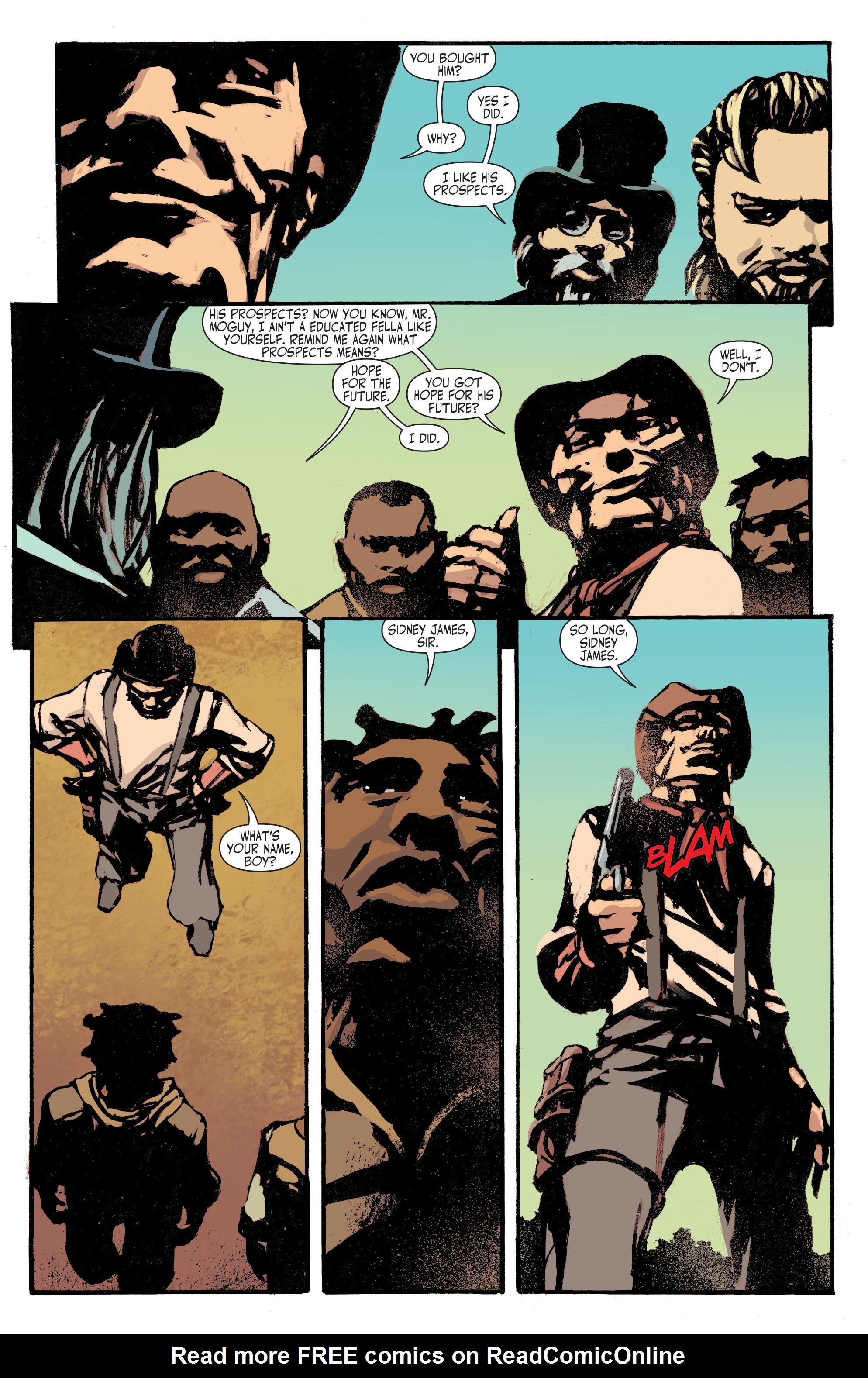 Read online Django Unchained comic -  Issue #5 - 13