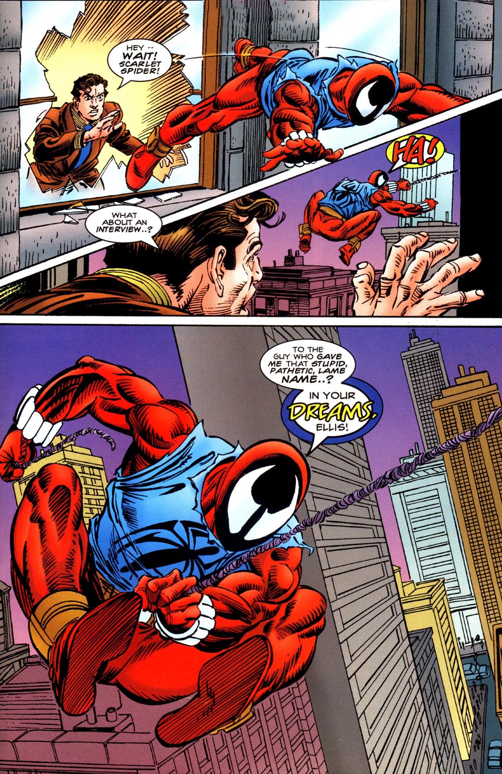 Read online Spider-Man (1990) comic -  Issue #63a - Scarlet Spider 1 - 22