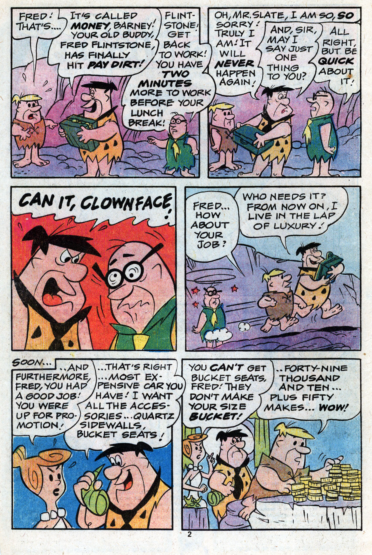 Read online The Flintstones (1977) comic -  Issue #1 - 4