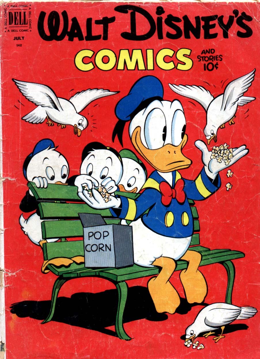 Read online Walt Disney's Comics and Stories comic -  Issue #142 - 1