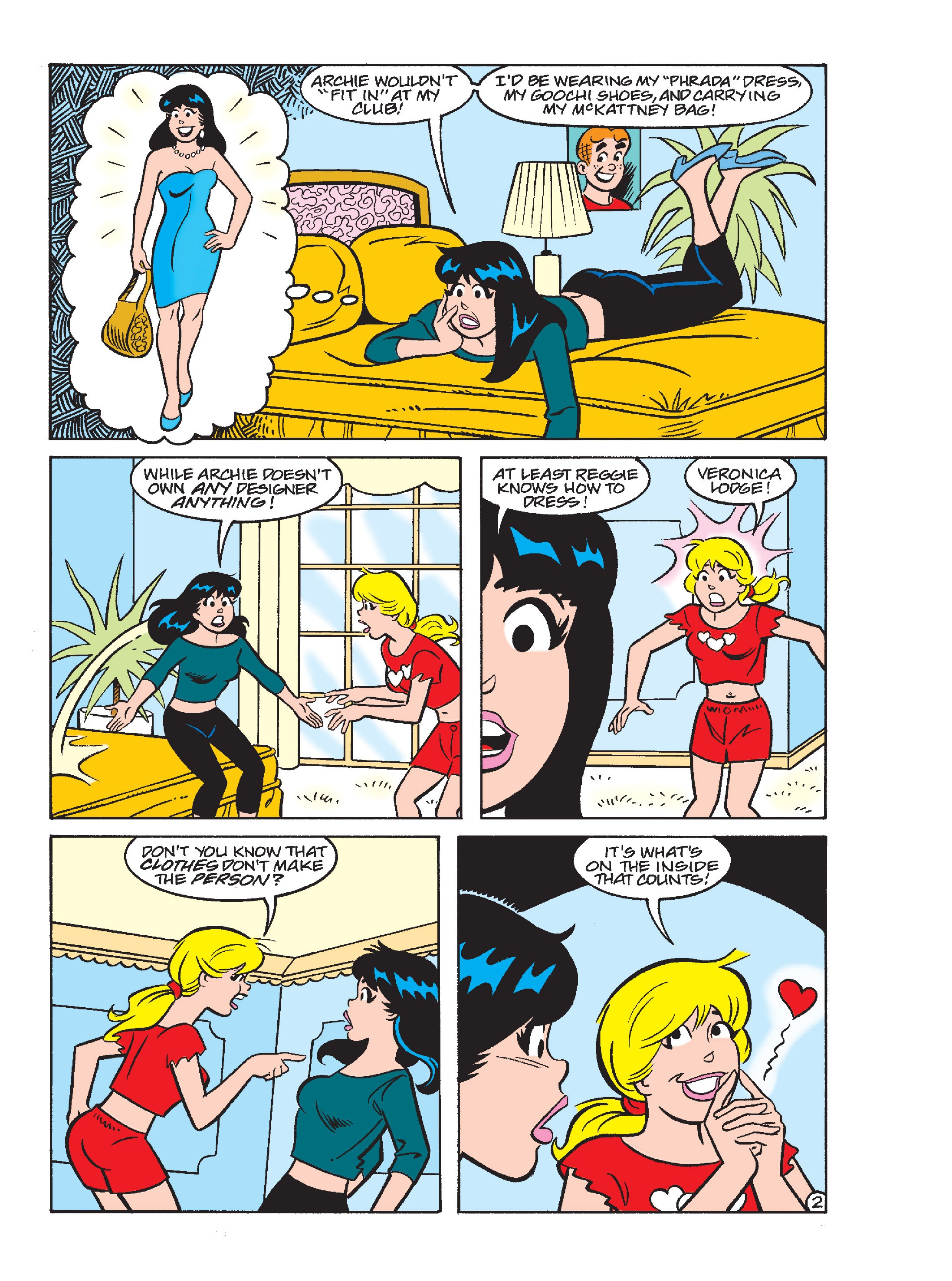 Read online Betty & Veronica Friends Double Digest comic -  Issue #244 - 95