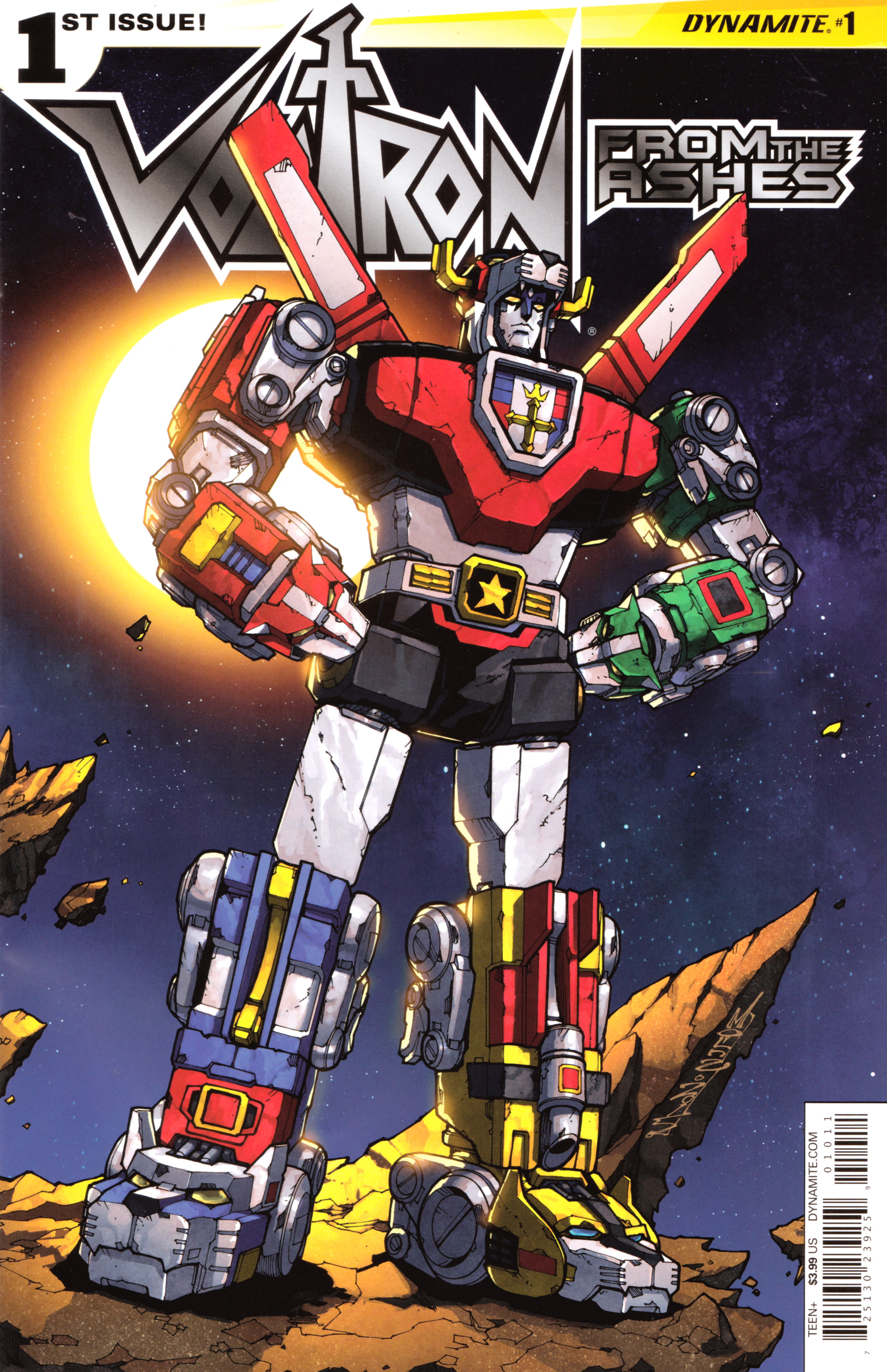 Read online Voltron: From the Ashes comic -  Issue #1 - 1