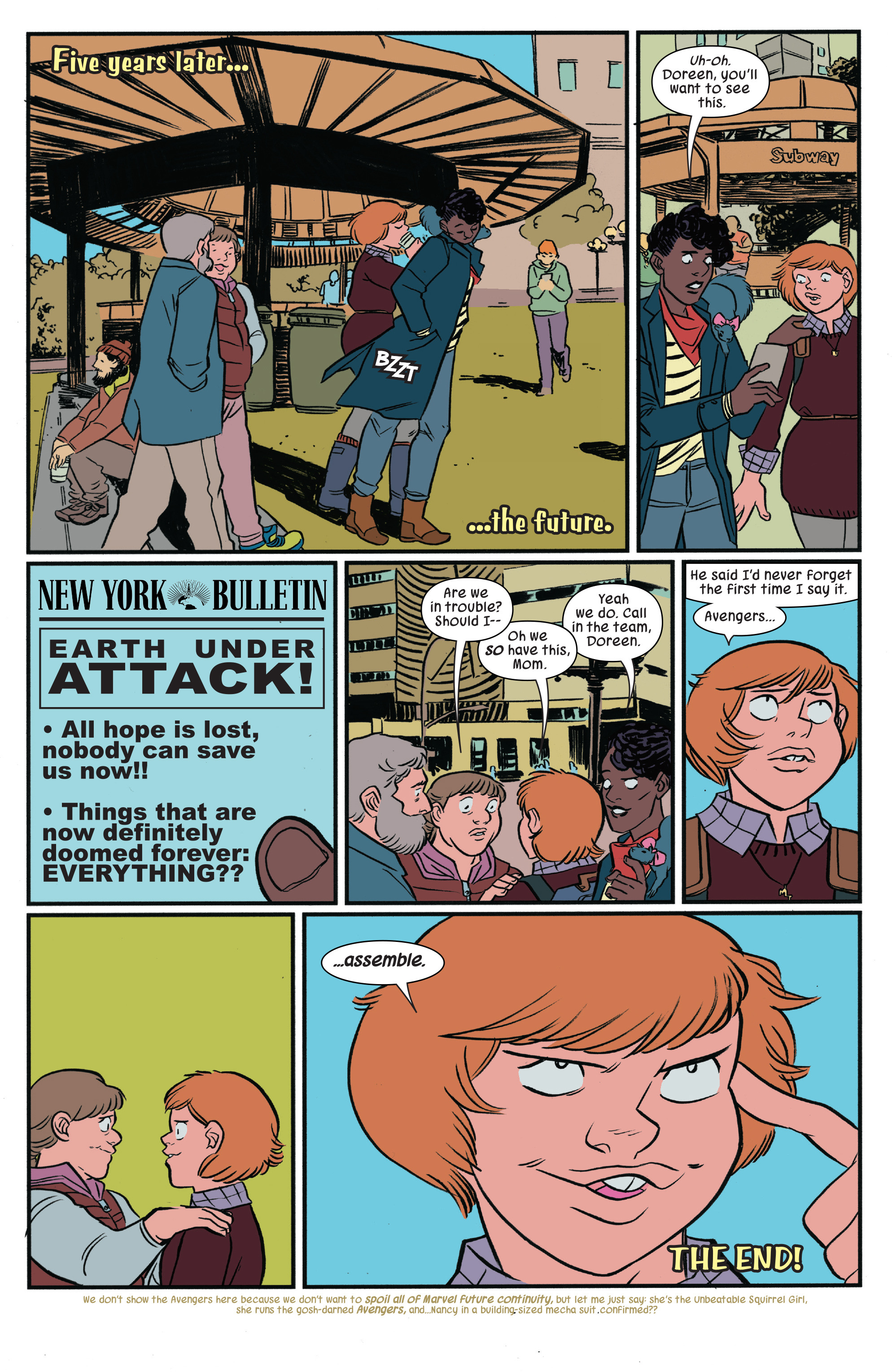 Read online The Unbeatable Squirrel Girl II comic -  Issue #16 - 24