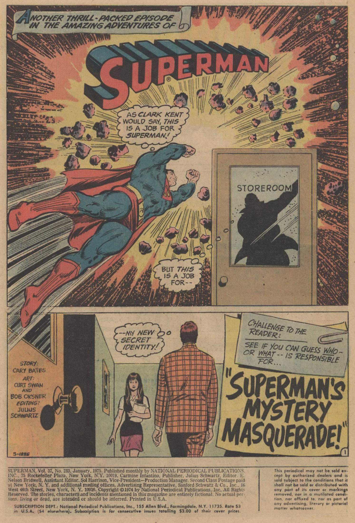 Read online Superman (1939) comic -  Issue #283 - 3