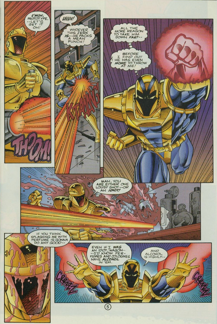 Read online Prototype (1993) comic -  Issue #18 - 6