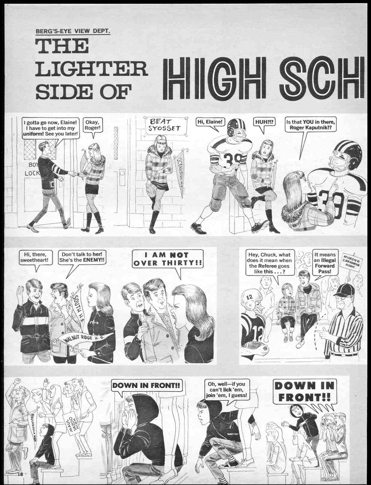 Read online MAD comic -  Issue #123 - 23