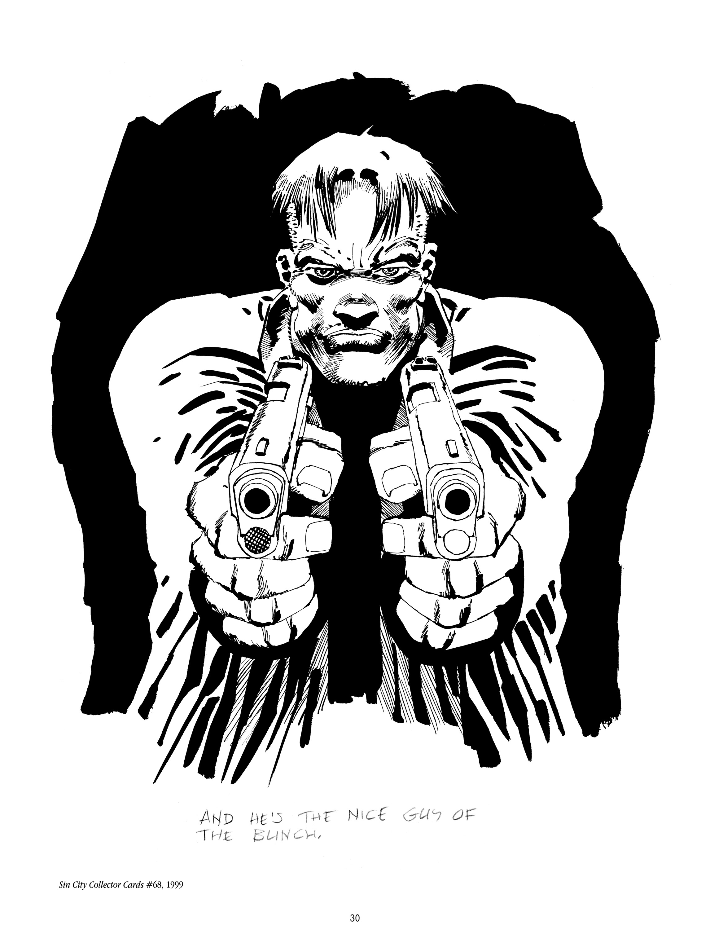 Read online Frank Miller: The Art of Sin City comic -  Issue # TPB - 34