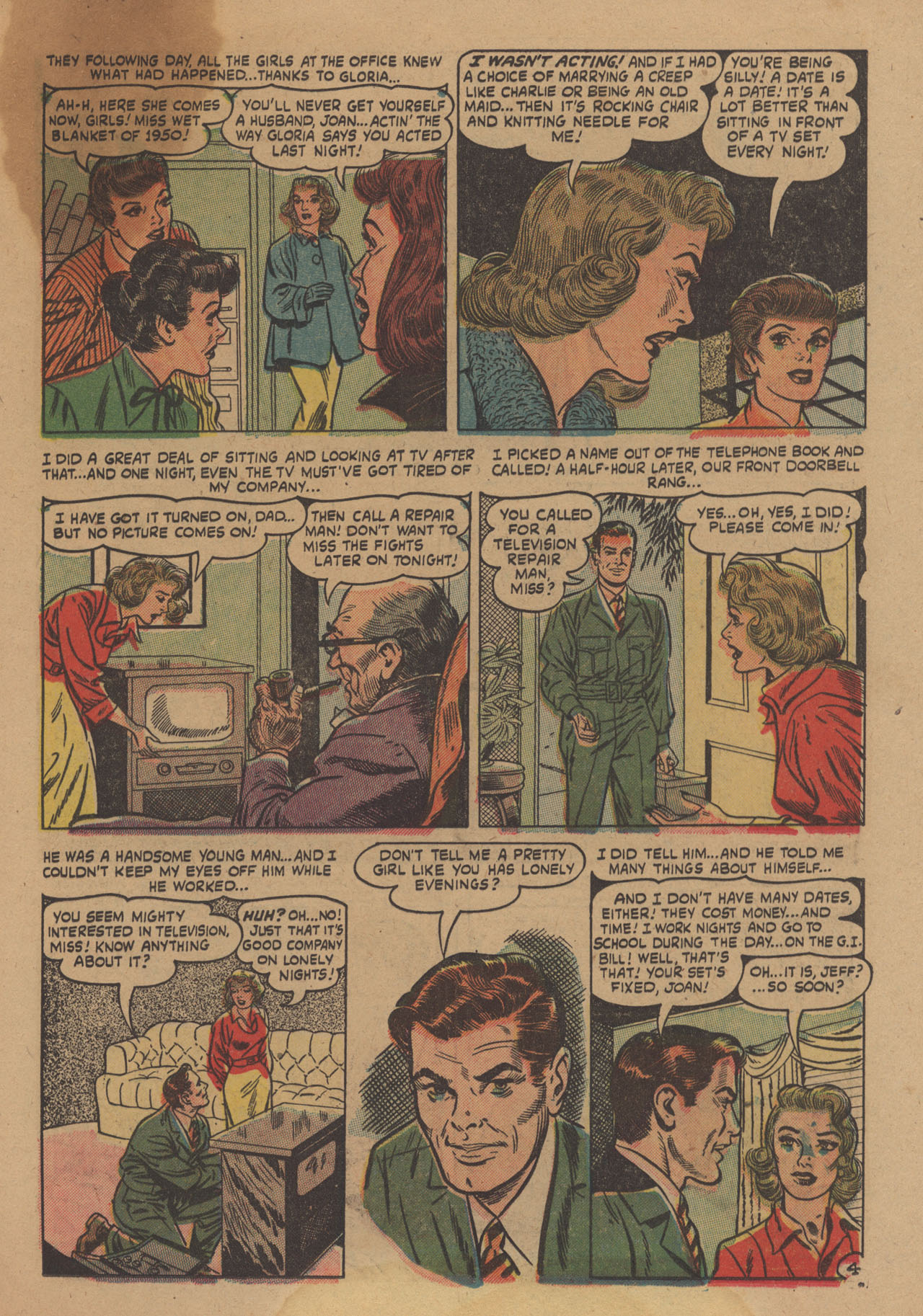 Read online Love Romances comic -  Issue #28 - 25