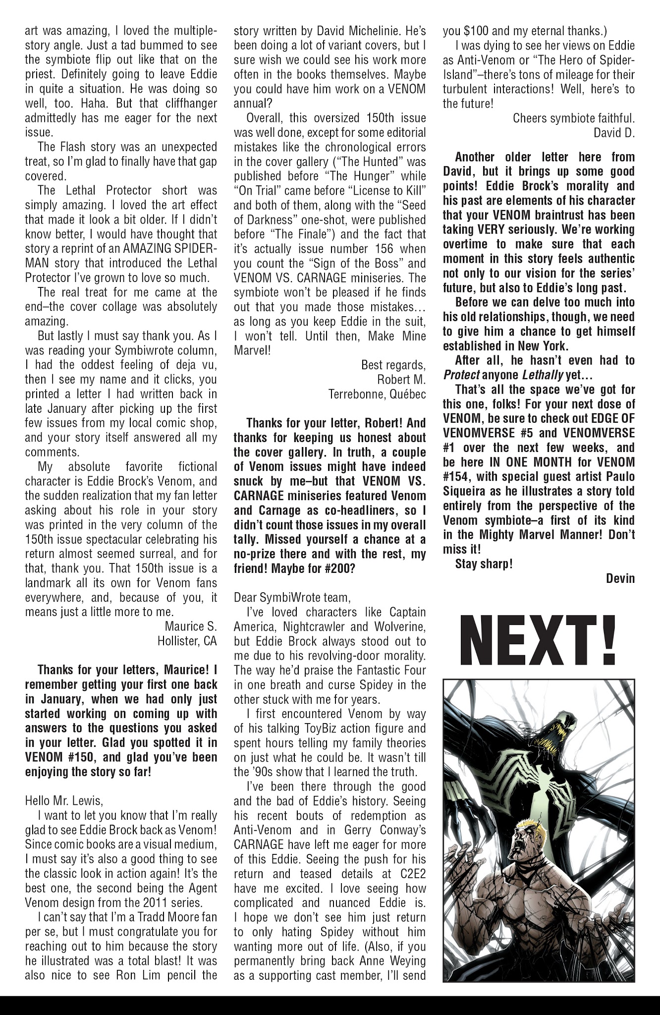 Read online Venom (2016) comic -  Issue #153 - 23