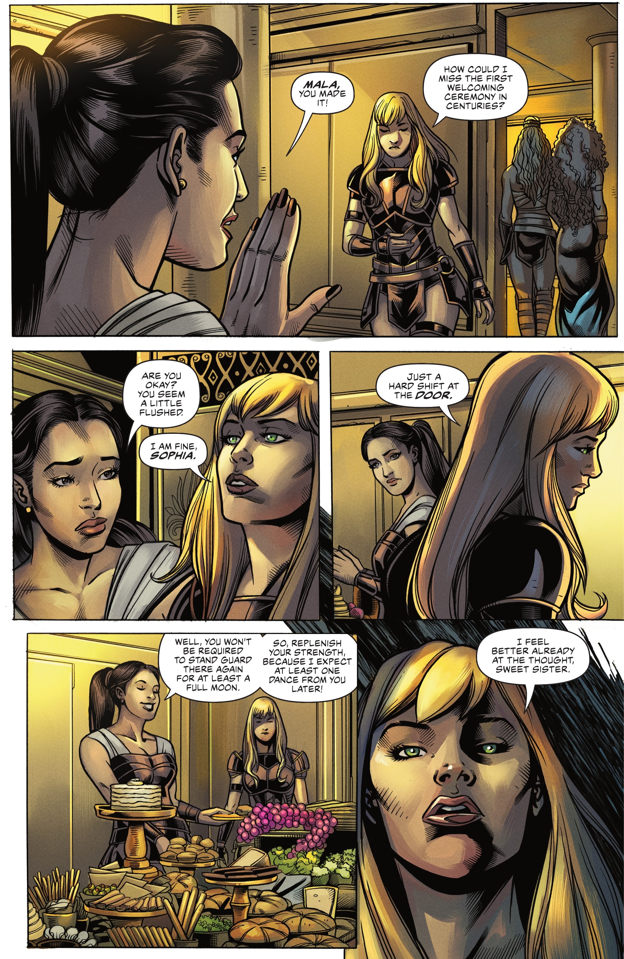 Read online Nubia & the Amazons comic -  Issue #1 - 17