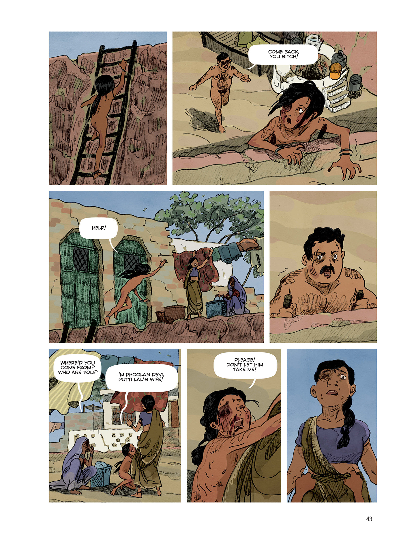 Read online Phoolan Devi: Rebel Queen comic -  Issue # TPB (Part 1) - 45