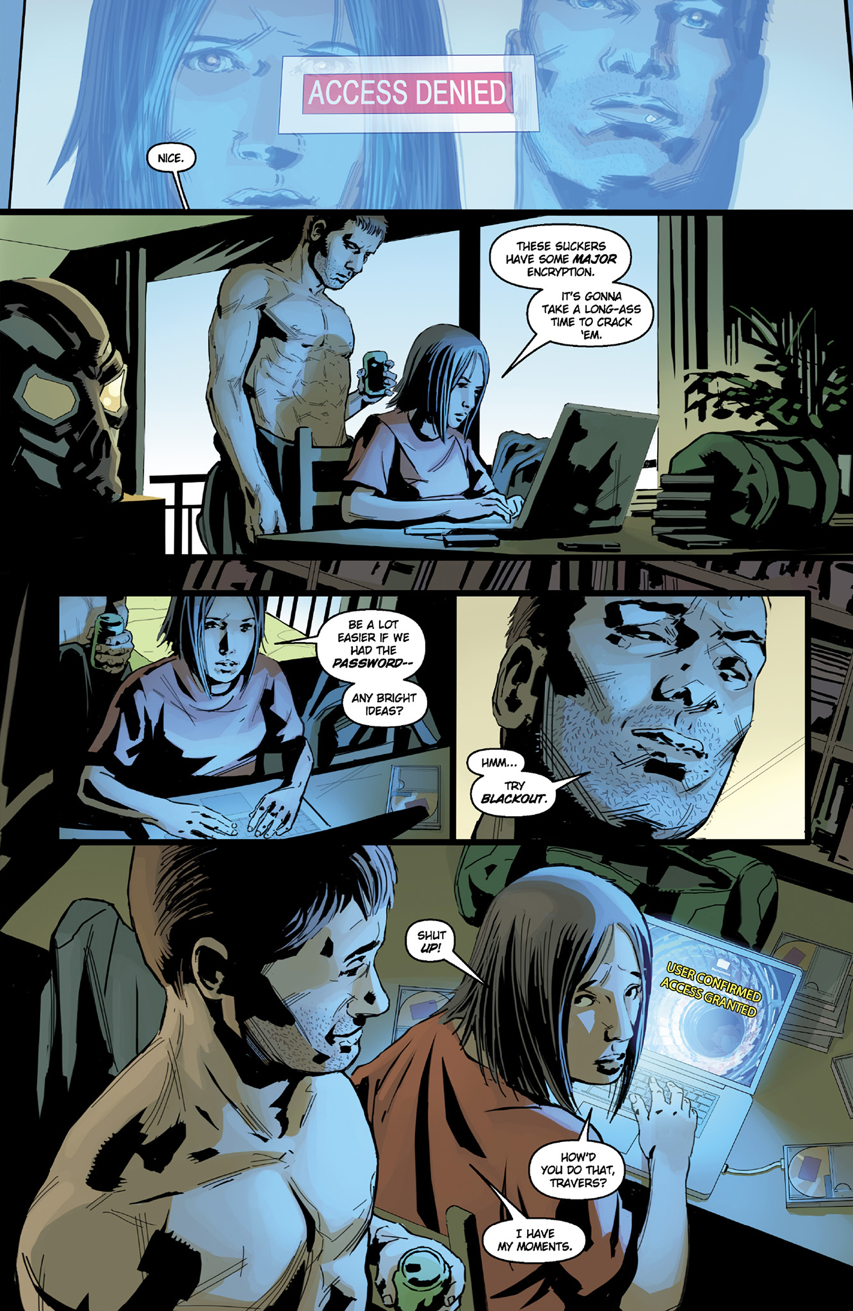 Read online Blackout comic -  Issue #2 - 9