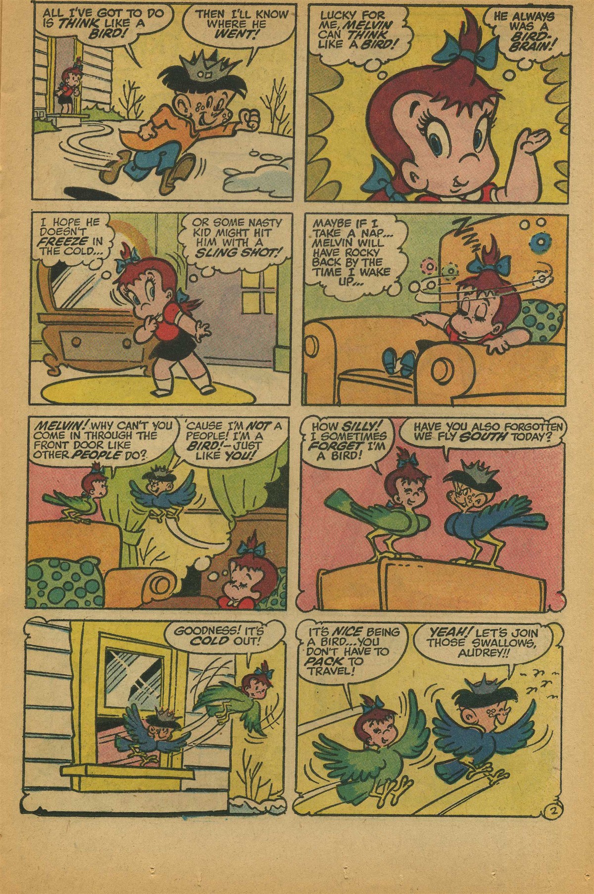 Read online Little Audrey And Melvin comic -  Issue #12 - 13