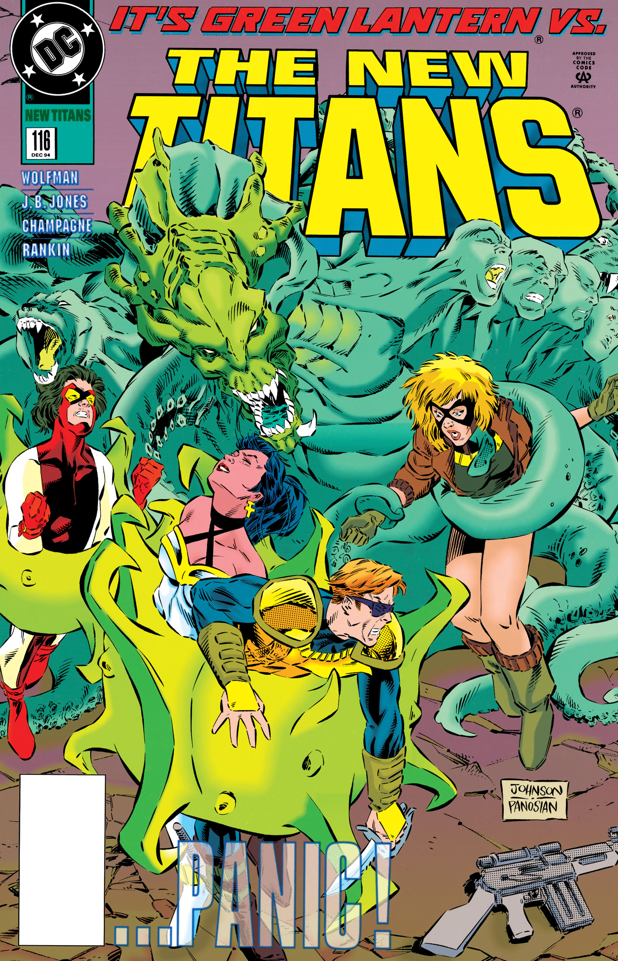 Read online The New Titans (1988) comic -  Issue #116 - 1
