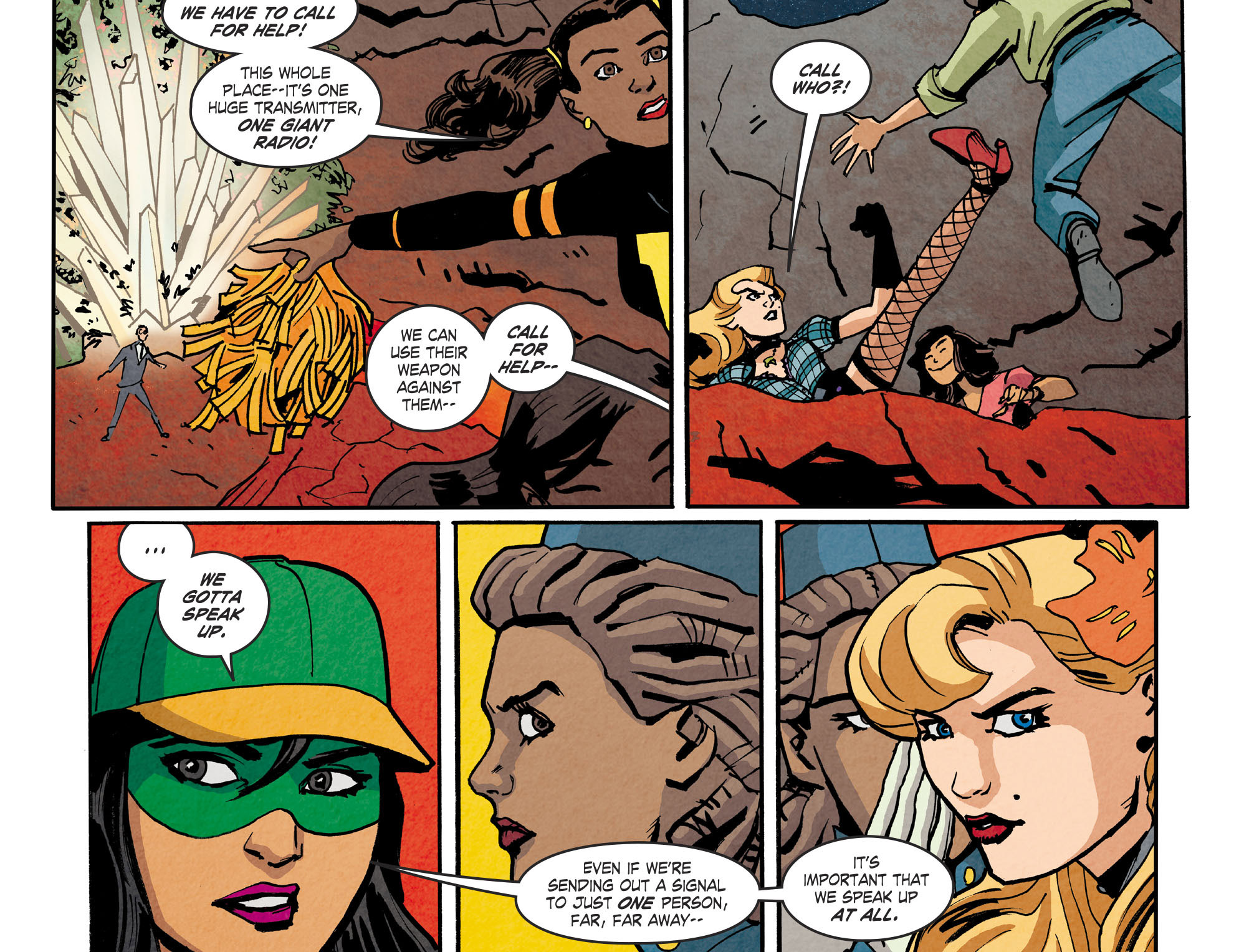 Read online Bombshells: United comic -  Issue #31 - 12