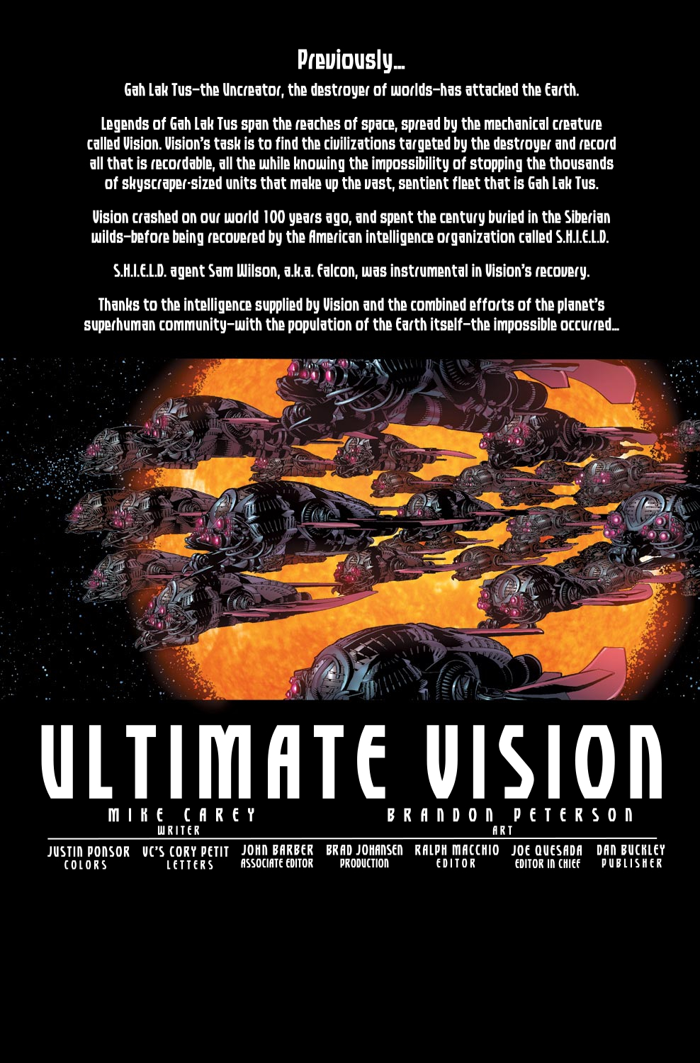 Read online Ultimate Vision comic -  Issue #1 - 3