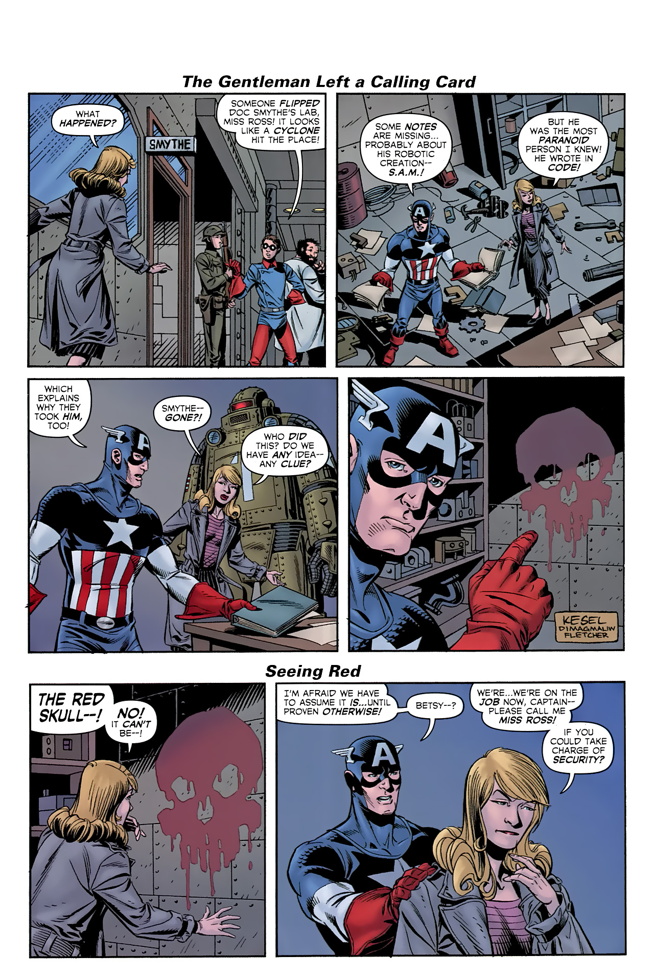 Read online Captain America: The 1940s Newspaper Strip comic -  Issue #1 - 23