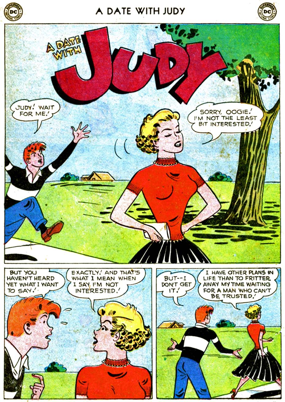 Read online A Date with Judy comic -  Issue #62 - 20