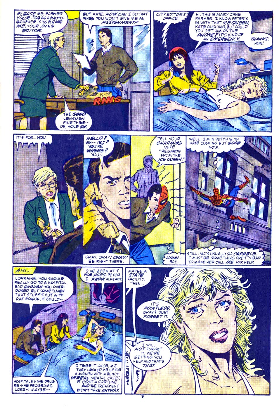 Read online Web of Spider-Man (1985) comic -  Issue #49 - 8