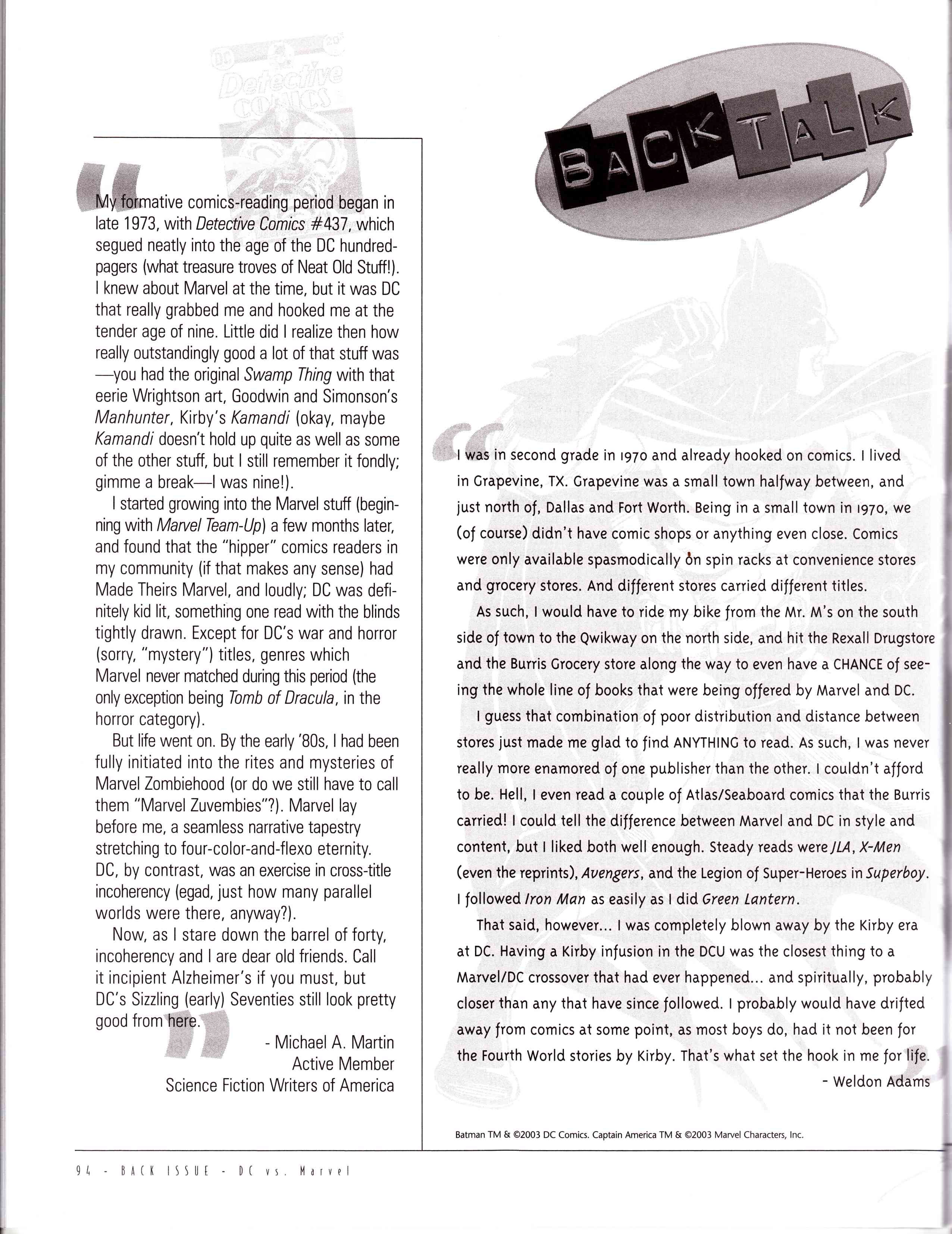 Read online Back Issue comic -  Issue #1 - 96